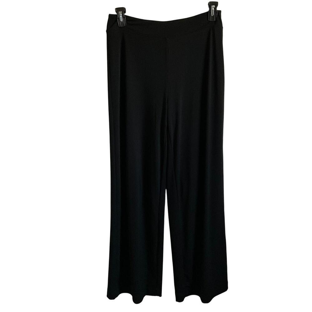 Boston Proper Black Wide Leg Pants‎ with Built In Shorts - Size Small